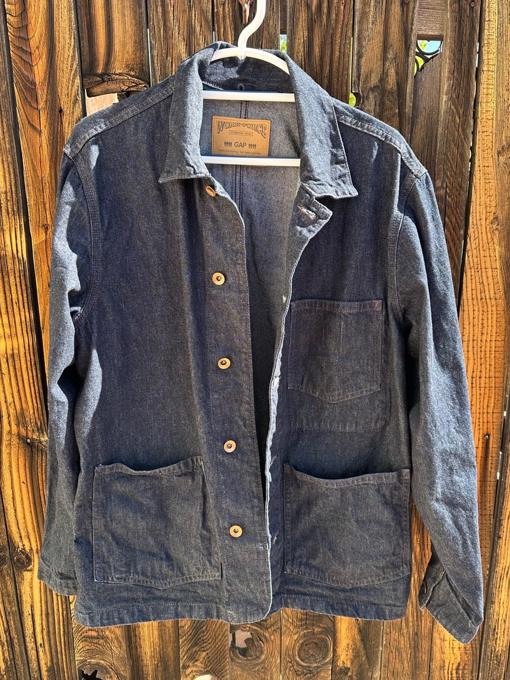 90’s era GAP Work-Force Denim Jacket